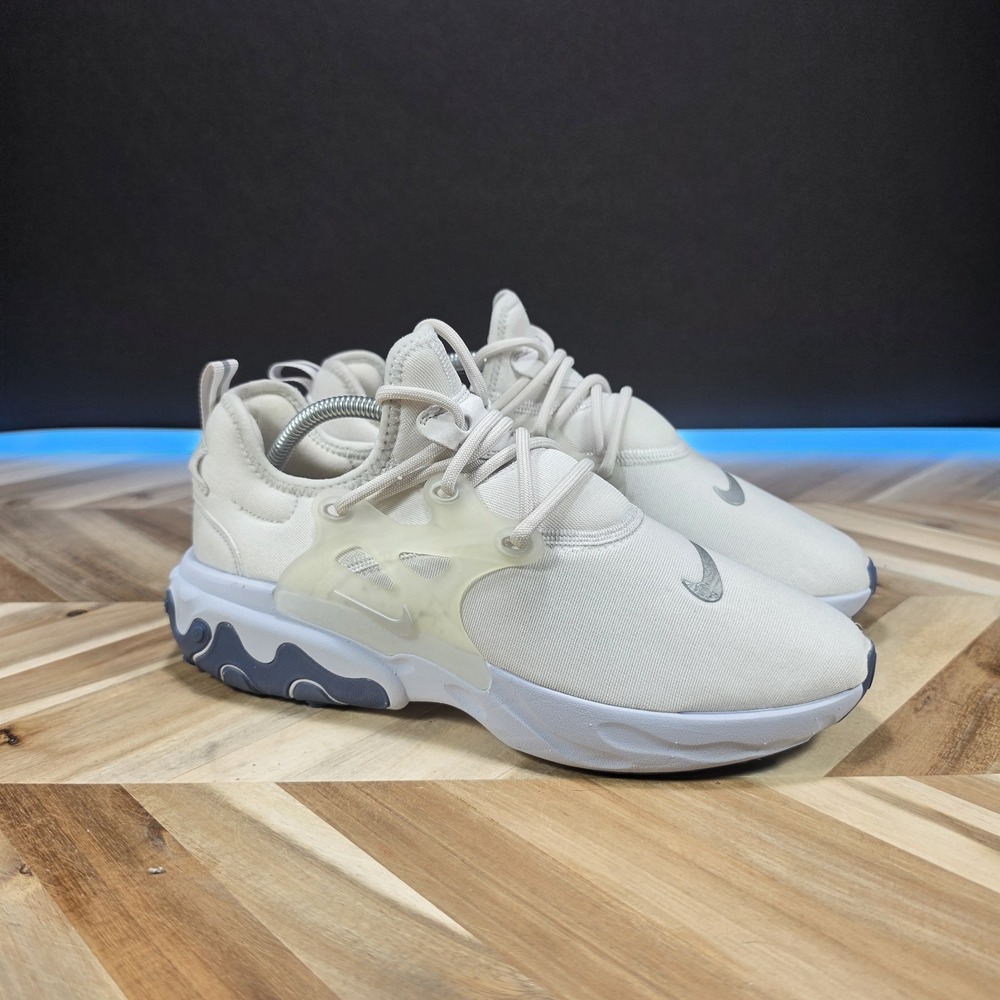 Nike React Presto Men's 8.5 Platinum Tint Diffused Blue CK4538-001 Sneakers